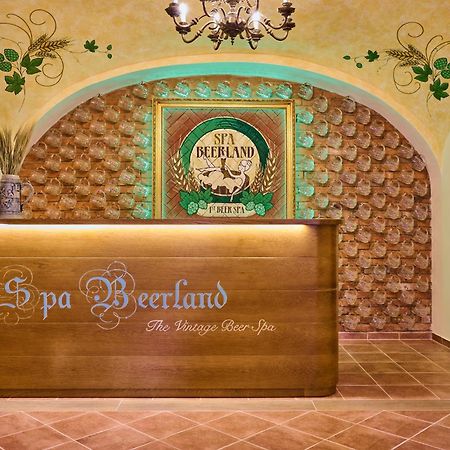 比尔森Spa Beerland - At The Golden Lamb住宿加早餐旅馆 外观 照片